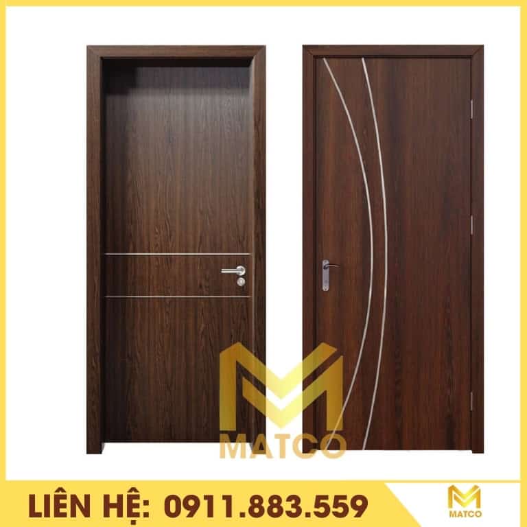 Mẫu cửa nhựa composite chỉ nhôm
